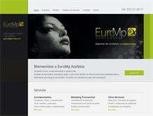 Tablet Screenshot of euromp.com